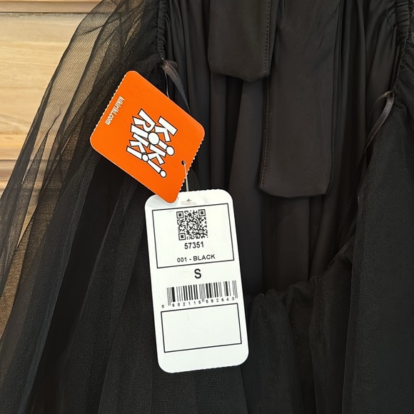 NWT KIKI RIKI Tulle backless dress - Picture 6 of 6